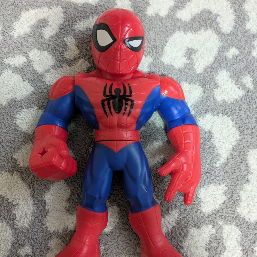 🦋5/25$ Spiderman Red and Blue Action Figure